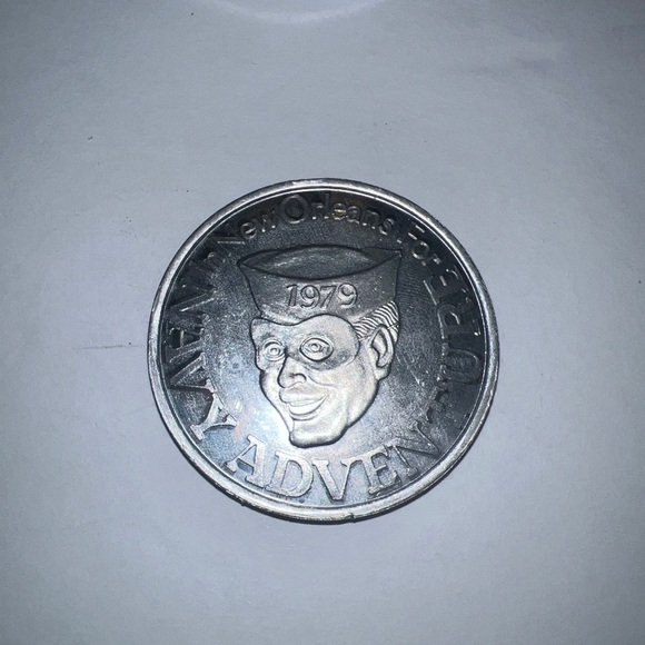 1979 NEW ORLEANS U.S. NAVY ADVENTURE RECRUITING TOKEN COINs Set Of 5 - Picture 7 of 7
